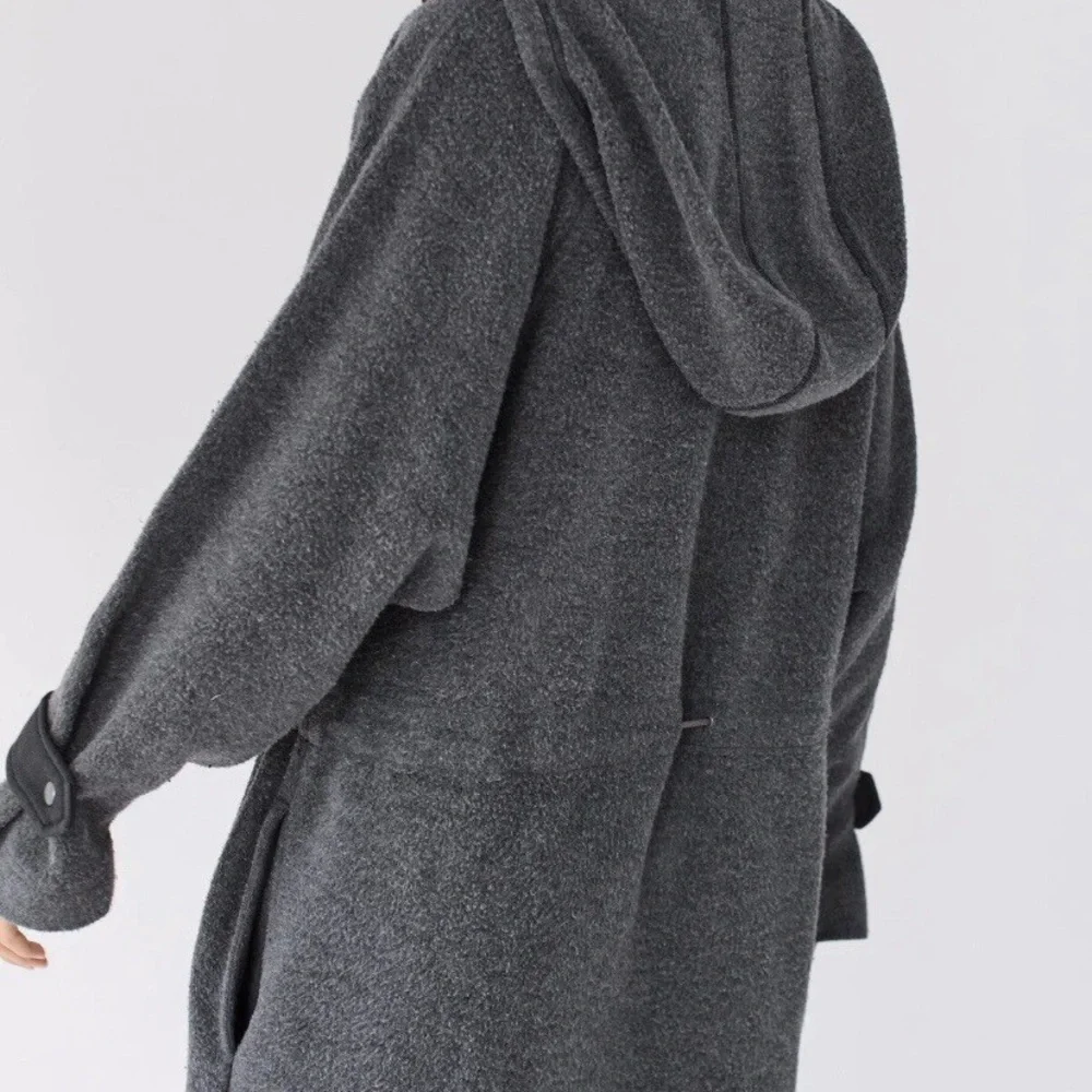 Free People x We The Free Sadie Surplus Slouchy Longline Knit Jacket x small. - Picture 2 of 5